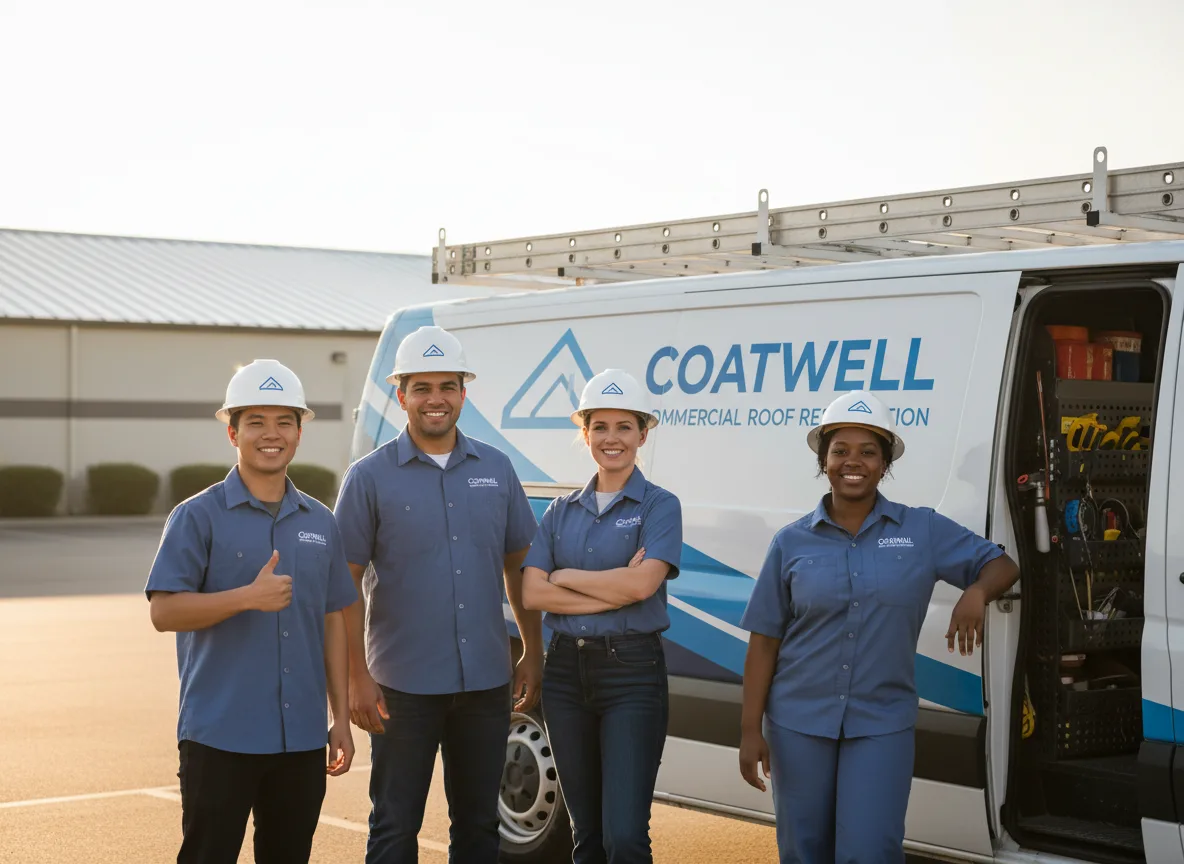 Commercial roof coating company in Shawnee, OK
